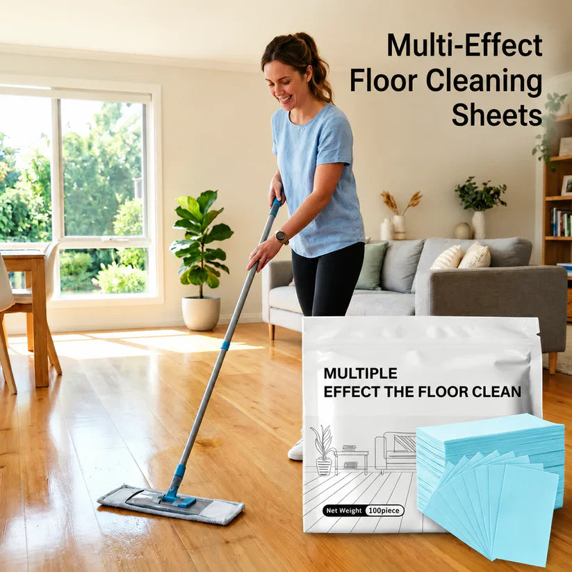 🔥2026 New Upgrade ＆ Hot Sale🔥 PieceMulti-Effect Floor Cleaning Sheets
