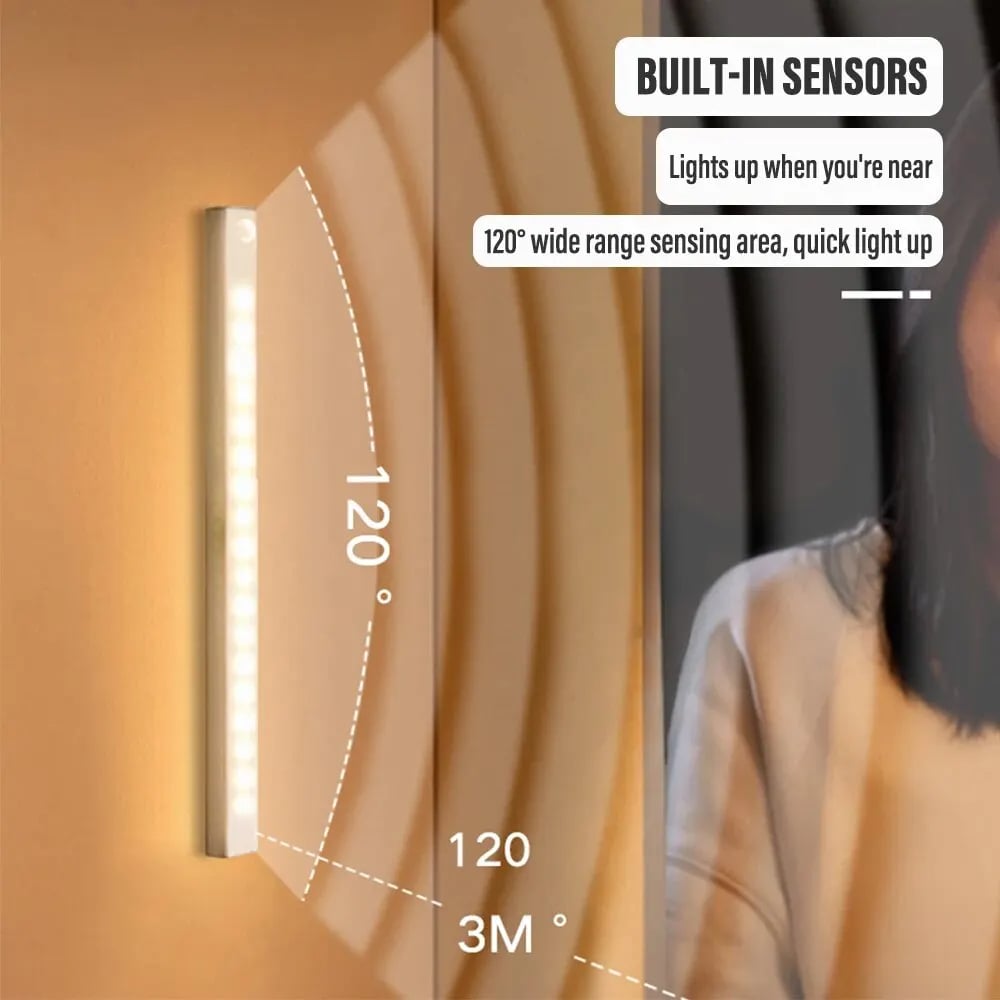 Hurry! 49% OFF - LAST DAY for💡 Punch-free Smart Sensor Magnetic Rechargeable LED Lights