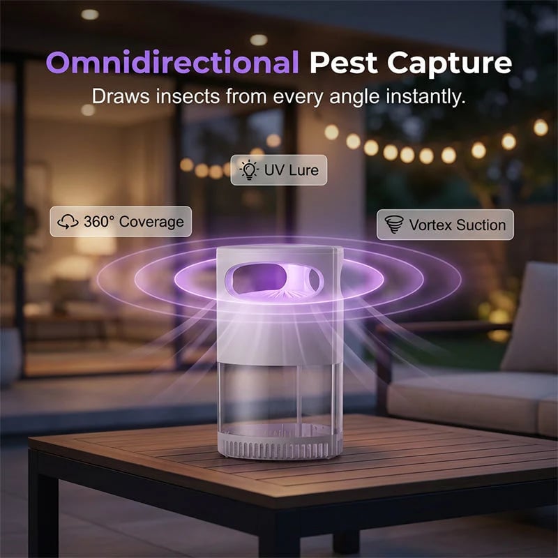 🦟🔥LAST DAY SALE 50% OFF-Mosquito Killer Lamp – quiet, USB, chemical-free. 50K+ sold! 🔇🌙