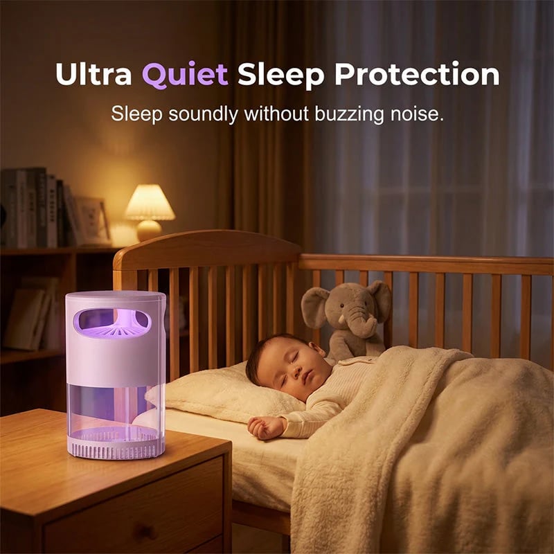 🦟🔥LAST DAY SALE 50% OFF-Mosquito Killer Lamp – quiet, USB, chemical-free. 50K+ sold! 🔇🌙