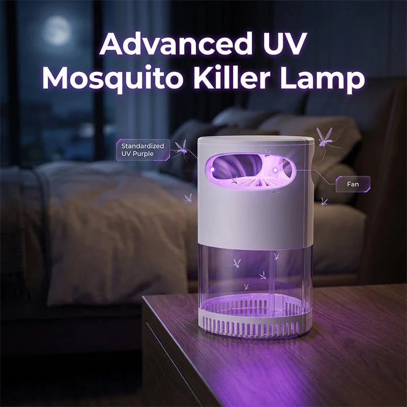 🦟🔥LAST DAY SALE 50% OFF-Mosquito Killer Lamp – quiet, USB, chemical-free. 50K+ sold! 🔇🌙