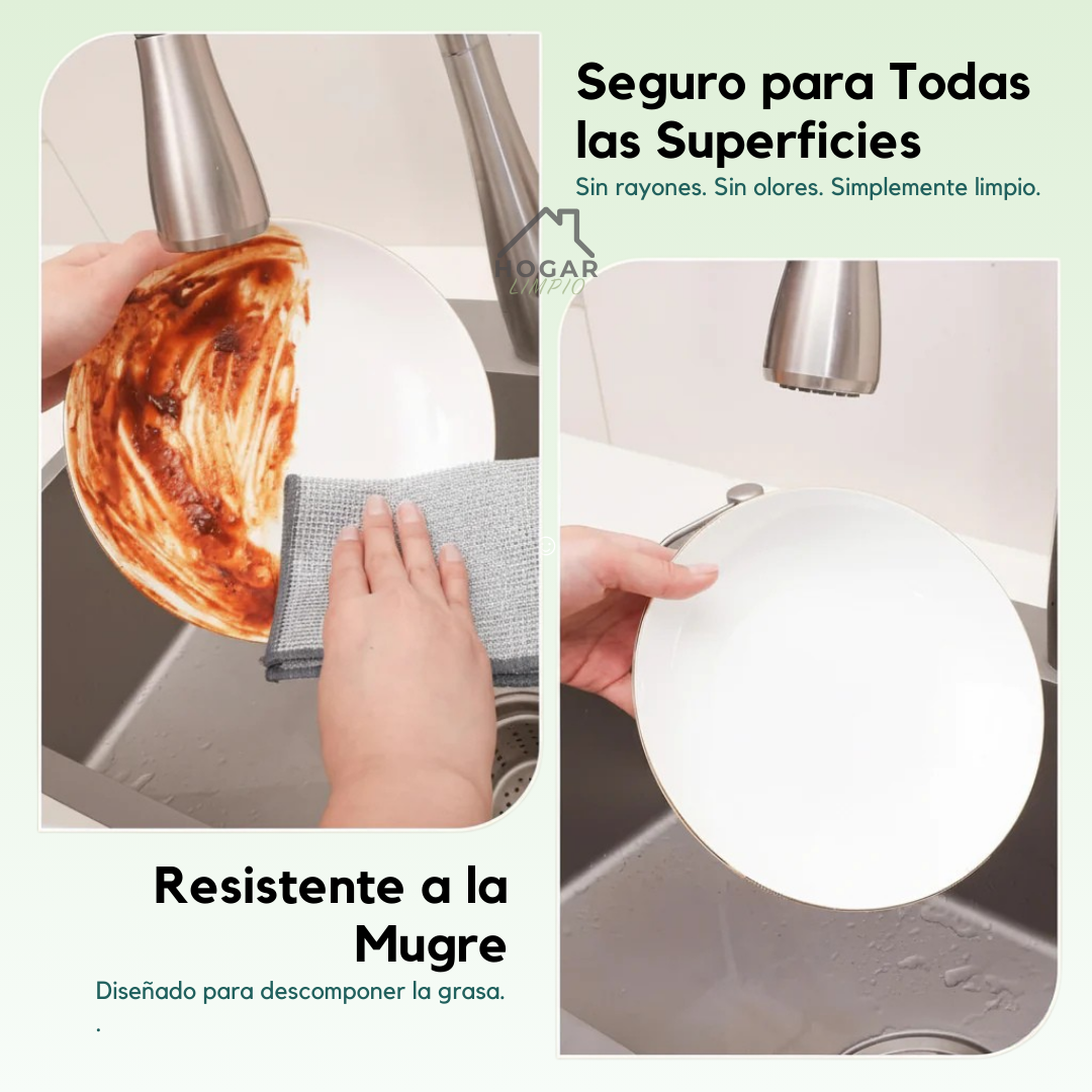 Paño Limpieza De Cocina Alambre X5