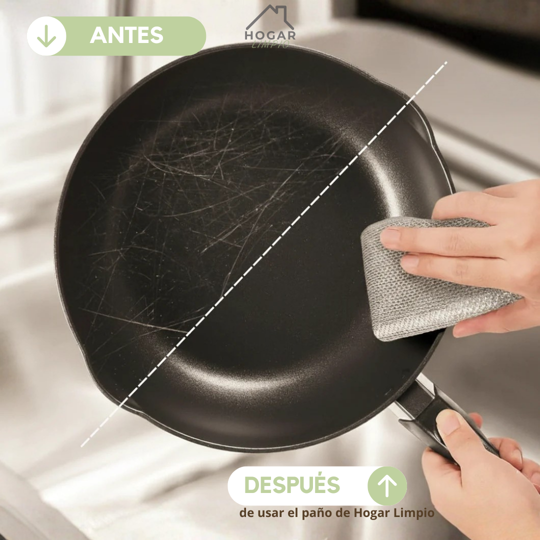 Paño Limpieza De Cocina Alambre X5